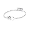Efva Attling – Love Knot armbånd i sølv
