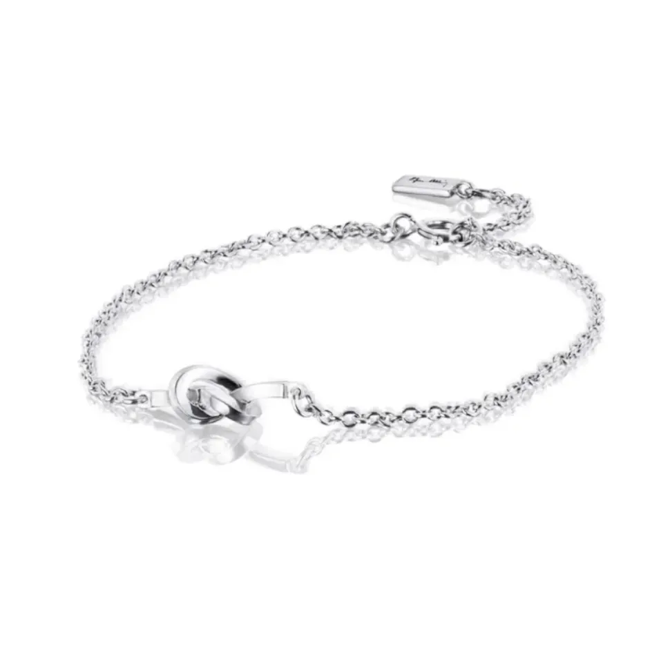 Efva Attling – Love Knot armbånd i sølv