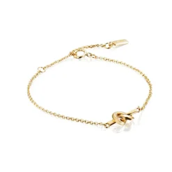 Efva Attling – Love Knot armbånd i 18k gult gull