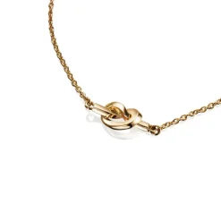 Efva Attling – Love Knot armbånd i 18k gult gull