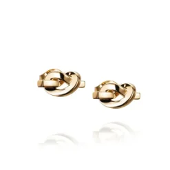 Efva Attling – Love Knot ørepynt i 18k gult gull