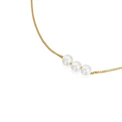 Efva Attling – My Little Pearl armbånd i 18 gult gull og ferskvannsperler