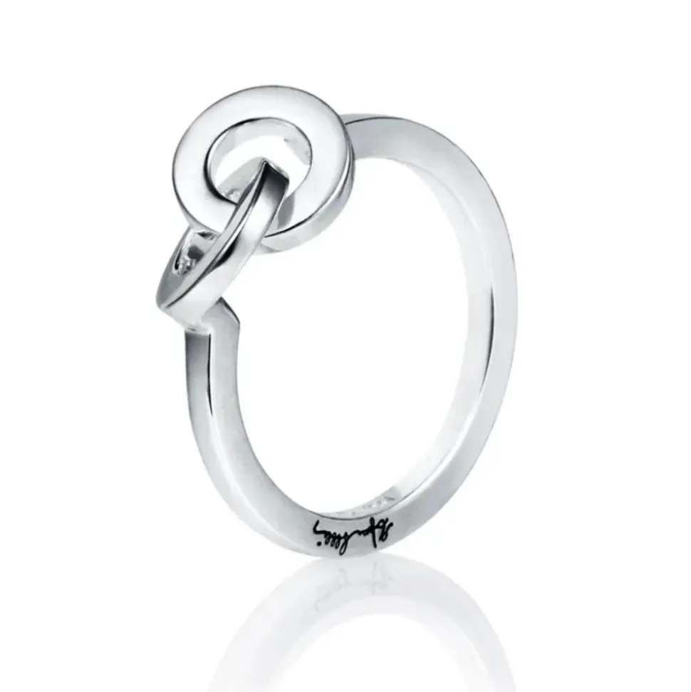Efva Attling – You & Me ring i sølv