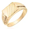 Espeland – Ring i gult gull til herre – 10 mm