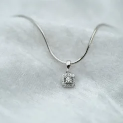 GD Forever – Anheng i hvitt gull med diamanter