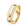 GD Forever – Gult gull-6 mm- Med diamanter 0,28 ct WSI (28 x 0,01 ct)