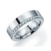 GD Forever – Hvitt gull- 5 mm- Med diamanter 0,14 ct WSI