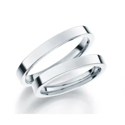 GD Forever – Hvitt gull-3 mm NB:Pris pr stk.