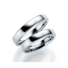 GD Forever – Hvitt gull-4 mm- Innvendig og utvandig buet. NB:Pris pr stk.
