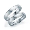 GD Forever – Hvitt gull-4 mm-Med diamantcut mønster- NB: pris pr stk.