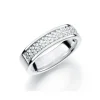 GD Forever – Hvitt gull-5 mm med diamanter 0,28 ct WSI