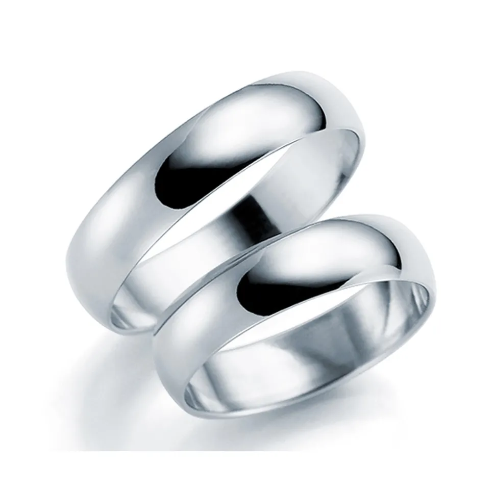 GD Forever – Hvitt gull-5 mm- NB:Pris pr stk.
