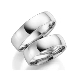GD Forever – Hvitt gull-6 mm NB:Pris pr stk.