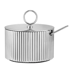 Georg Jensen – BERNADOTTE sukkerskål med skje