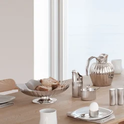 Georg Jensen – BERNADOTTE sukkerskål med skje