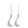 Georg Jensen – Cobra lysestake medium, 2 stk