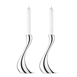 Georg Jensen – Cobra lysestake stor, 2 stk