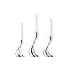 Georg Jensen – Cobra lysestake, sett med 3 stk
