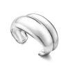 Georg Jensen – Curve Bangle medium i sølv