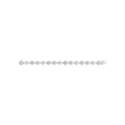 Georg Jensen – Daisy armbånd i sølv – White