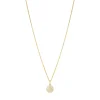 Georg Jensen – Daisy halssmykke i forgylt sølv med diamanter 0,05ct TW/VS
