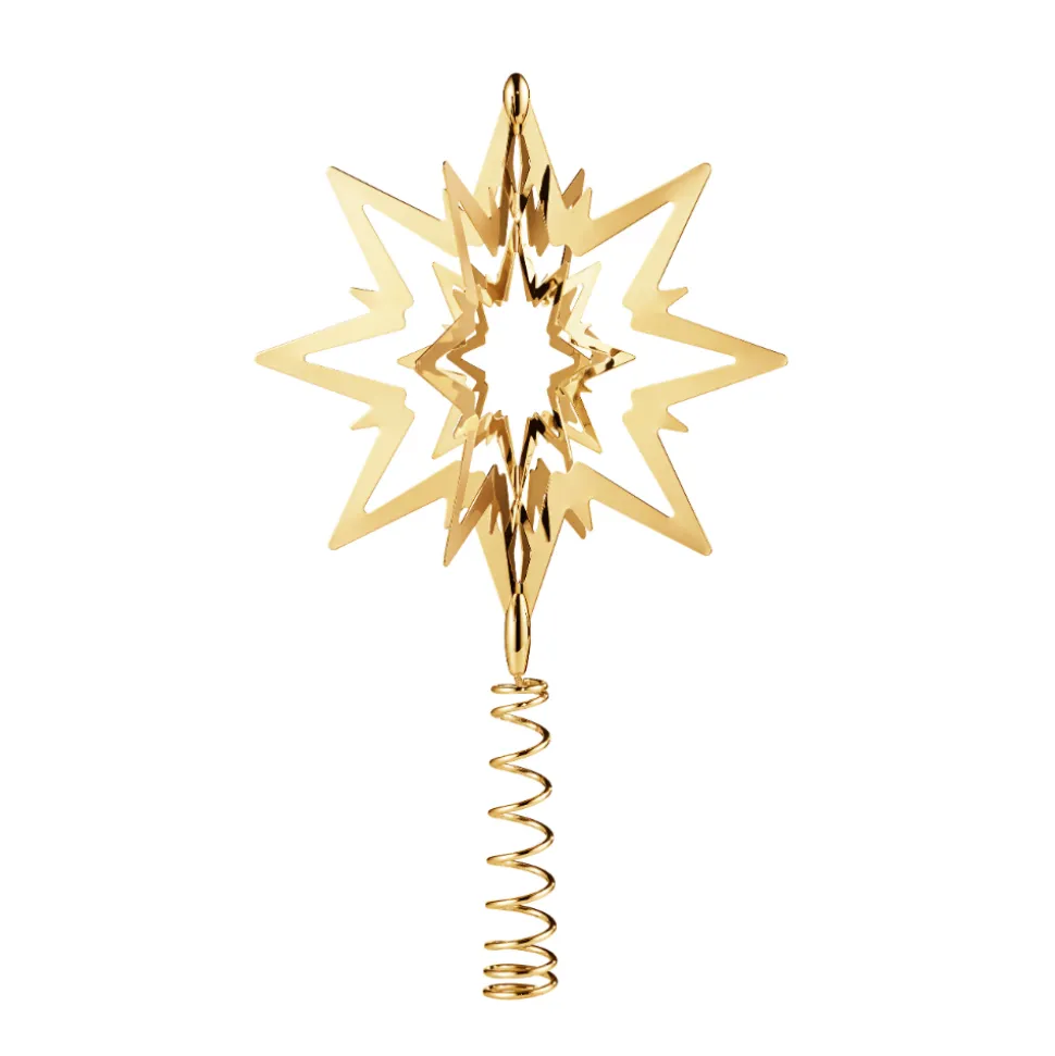 Georg Jensen – Forgylt toppstjerne, liten