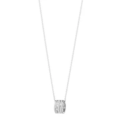 Georg Jensen – Fusion anheng i hvitt gull med 0,35 ct pavédiamanter