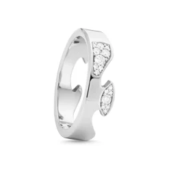 Georg Jensen – Fusion Cloud endering – 18k hvitt gull og diamanter