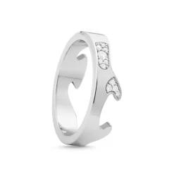Georg Jensen – Fusion Cloud endering – 18k hvitt gull og diamanter