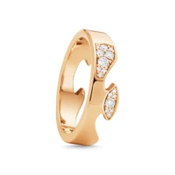 Georg Jensen – Fusion Cloud endering – 18k rosegull og diamanter