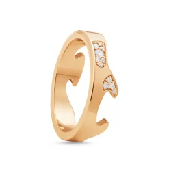 Georg Jensen – Fusion Cloud endering – 18k rosegull og diamanter