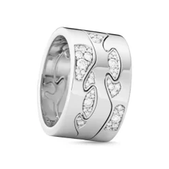 Georg Jensen – Fusion Cloud endering – 18k hvitt gull og diamanter