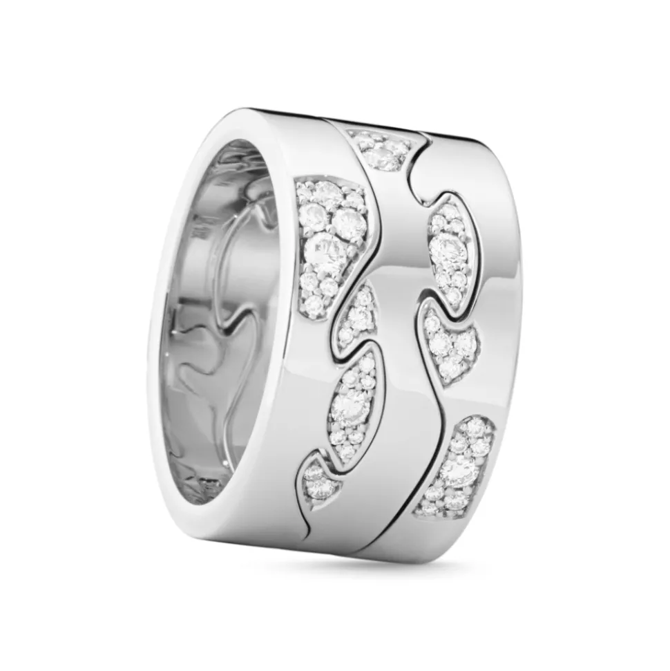 Georg Jensen – Fusion Cloud endering – 18k hvitt gull og diamanter