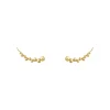 Georg Jensen – Grape earclimber i 18k gult gull