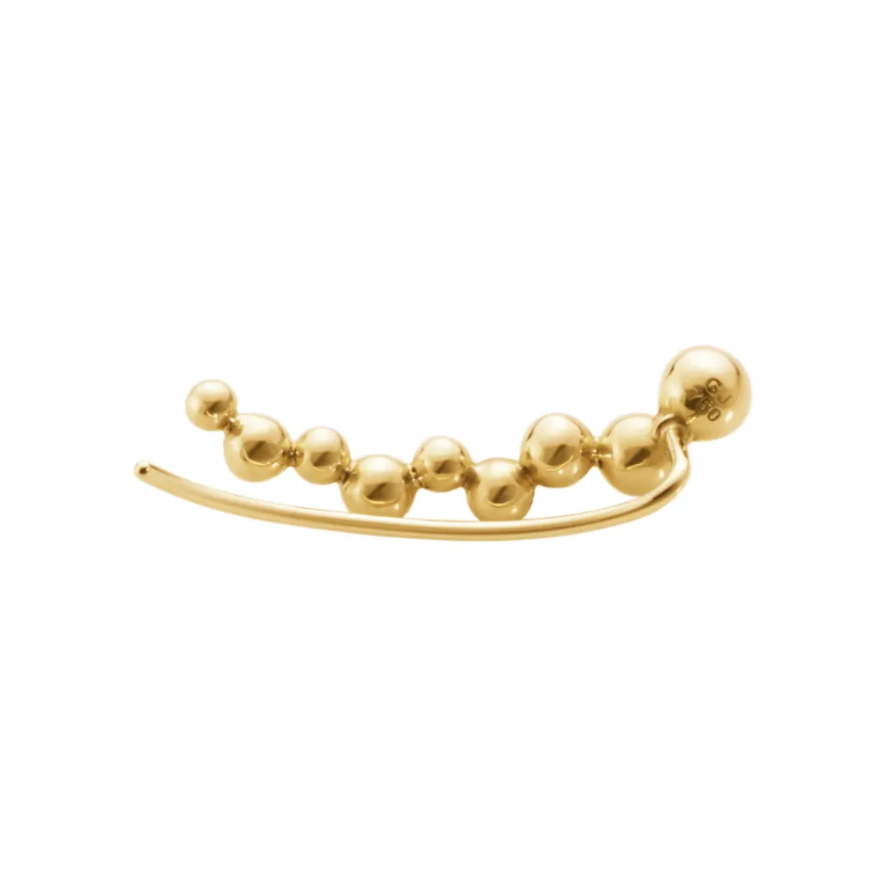 Georg Jensen – Grape earclimber i 18k gult gull