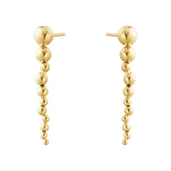 Georg Jensen – Grape lang ørepynt i 18k gult gull