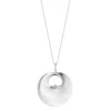 Georg Jensen – Hidden Heart stort halssmykke i sølv