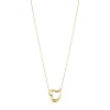 Georg Jensen – Love Leaf Heart halssmykke i 18 kt. gult gull