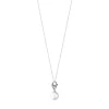 Georg Jensen – Magic halssmykke i hvitt gull med ferskvannsperle og diamanter