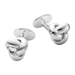 Georg Jensen – Men’s classic mansjettknapper i sølv