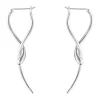 Georg Jensen – Mercy lang ørepynt i sølv