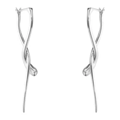 Georg Jensen – Mercy lang ørepynt i sølv