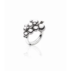 Georg Jensen – Moonlight Grapes ring i sølv, liten