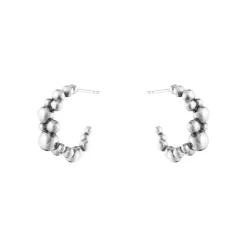 Georg Jensen – Moonlight Grapes creoler i sølv
