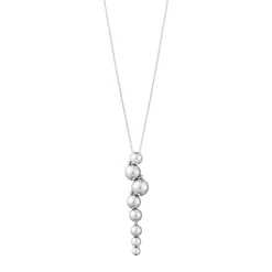 Georg Jensen – Moonlight Grapes halssmykke i oksidert sølv