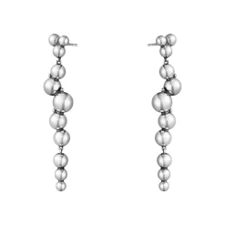 Georg Jensen – Moonlight Grapes ørepynt i oksidert sølv