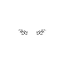 Georg Jensen – Moonlight Grapes ørepynt i oksidert sølv
