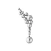 Georg Jensen – Moonlight Grapes ørepynt i sølv – Høyre øre