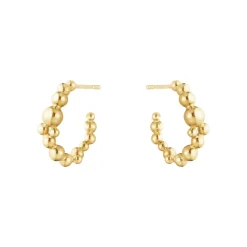 Georg Jensen – Moonlight Grapes øreringer i 18k gult gull