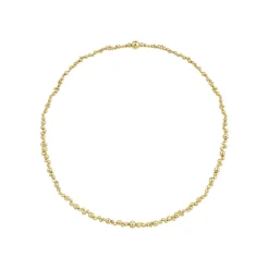 Georg Jensen – Moonlight Grape slim halssmykke i 18k gult gull med diamanter